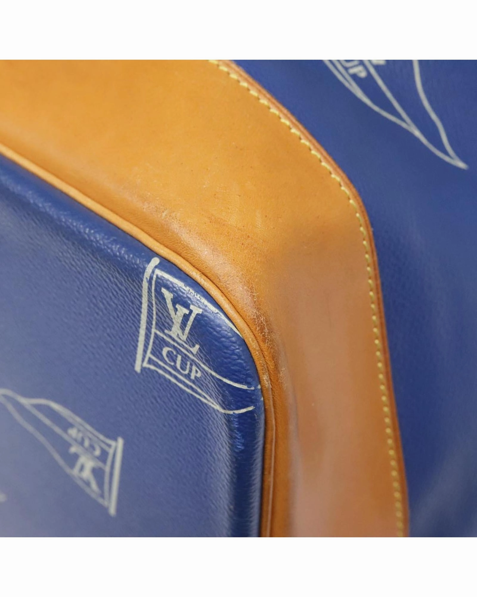 PVC Leather Shoulder Bag with Marine Inspired Design