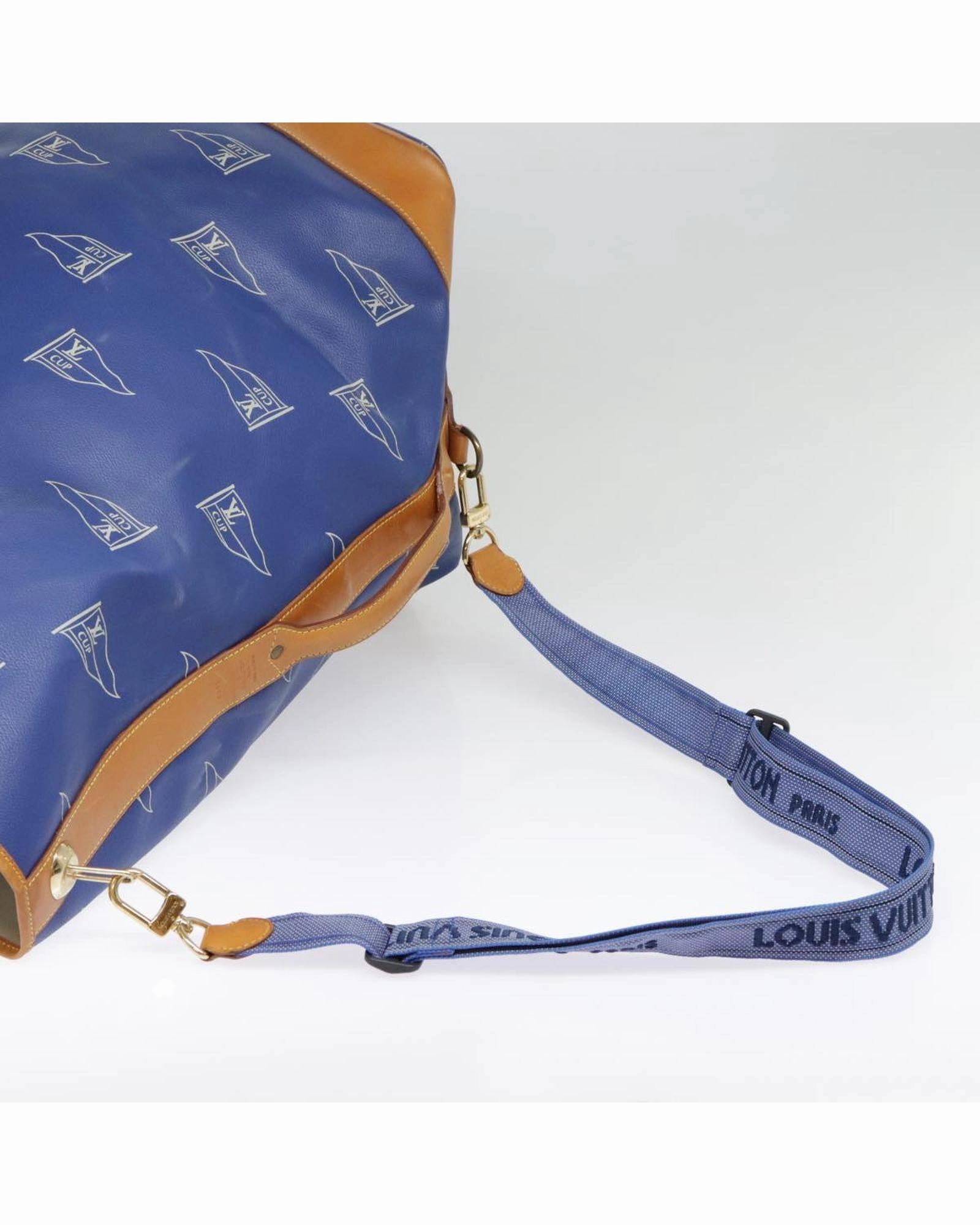 PVC Leather Shoulder Bag with Marine Inspired Design