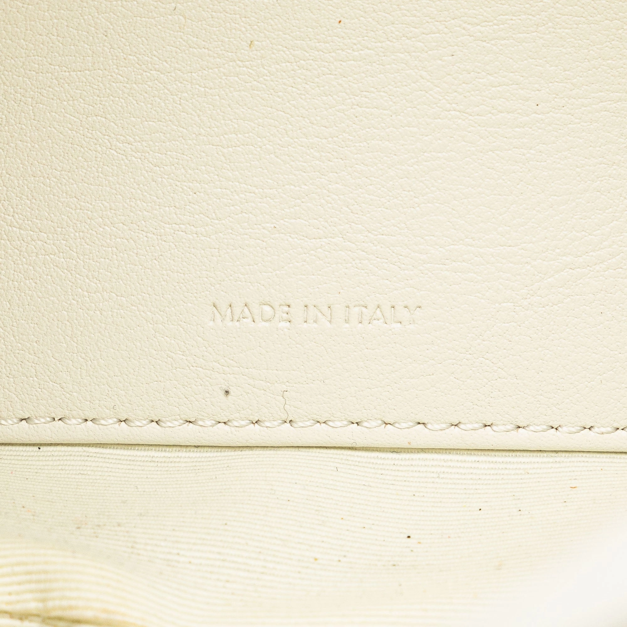Quilted Calfskin C Charm Crossbody