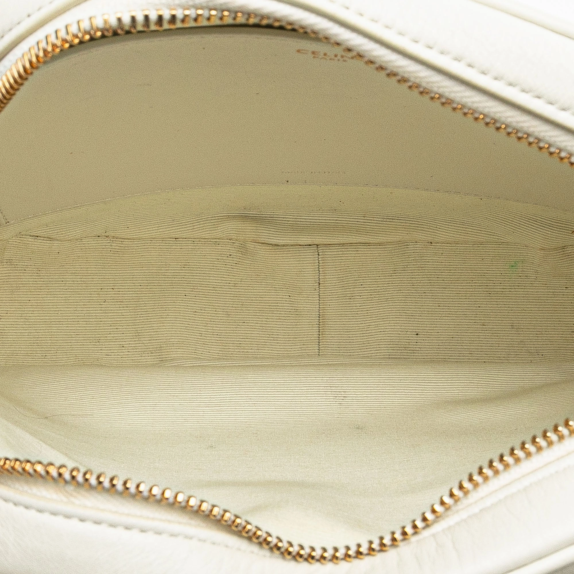 Quilted Calfskin C Charm Crossbody