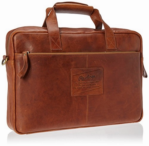 Rawlings Rugged Briefcase, Cognac, One Size