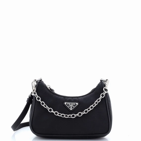 Re-Edition Shoulder Bag Tessuto Mini