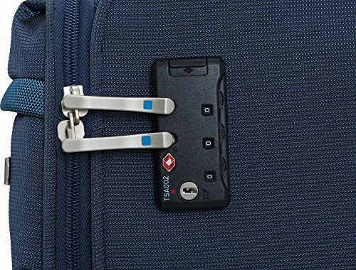 Regent Square Travel - Luggage Set With Spinner Goodyear Wheels - Built-In TSA Lock - Set of 3 Pieces - Soft Case - Night Blue