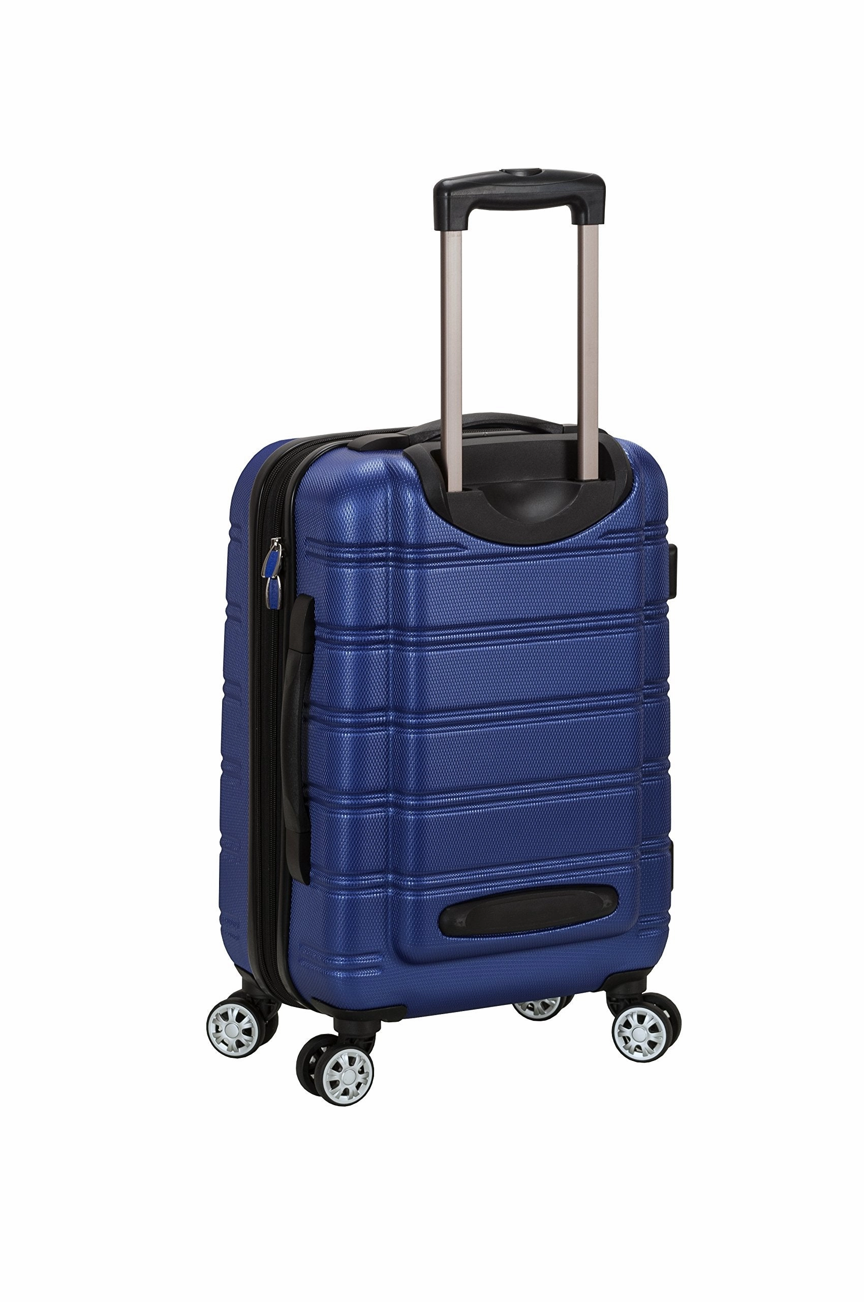 Rockland Luggage 20 Inch 28 Inch 2 Piece Expandable Spinner Set, Blue, One Size
