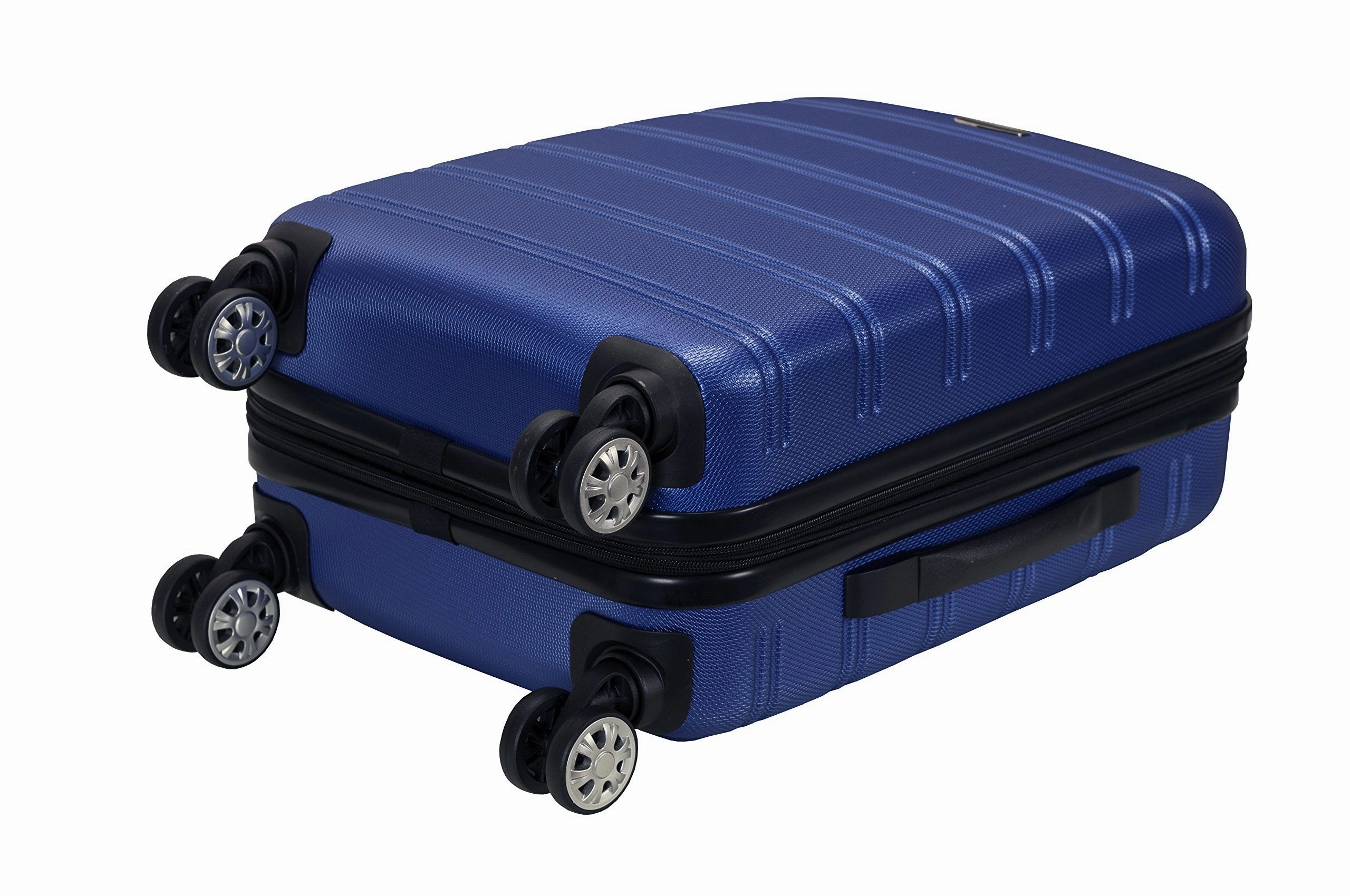Rockland Luggage 20 Inch 28 Inch 2 Piece Expandable Spinner Set, Blue, One Size