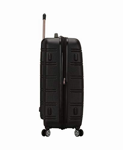 Rockland Luggage 20 Inch and 28 Inch 2 Piece Expandable Spinner Set, Black, One Size