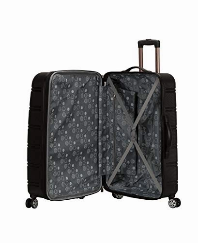 Rockland Luggage 20 Inch and 28 Inch 2 Piece Expandable Spinner Set, Black, One Size