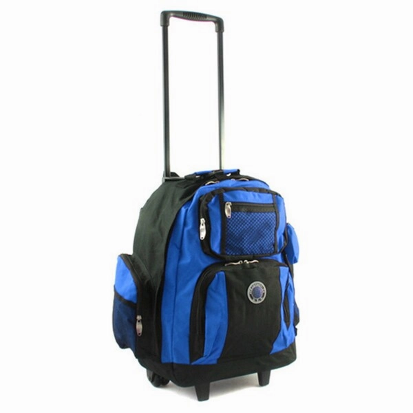 Roll-Away 18-inch Deluxe Rolling Unisex Polyester Carry-on Backpack