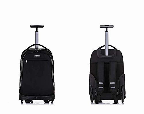 Rolling Backpack 18 Inch Multifunction Luggage School Travel Laptop Climbing Stairs Trolley