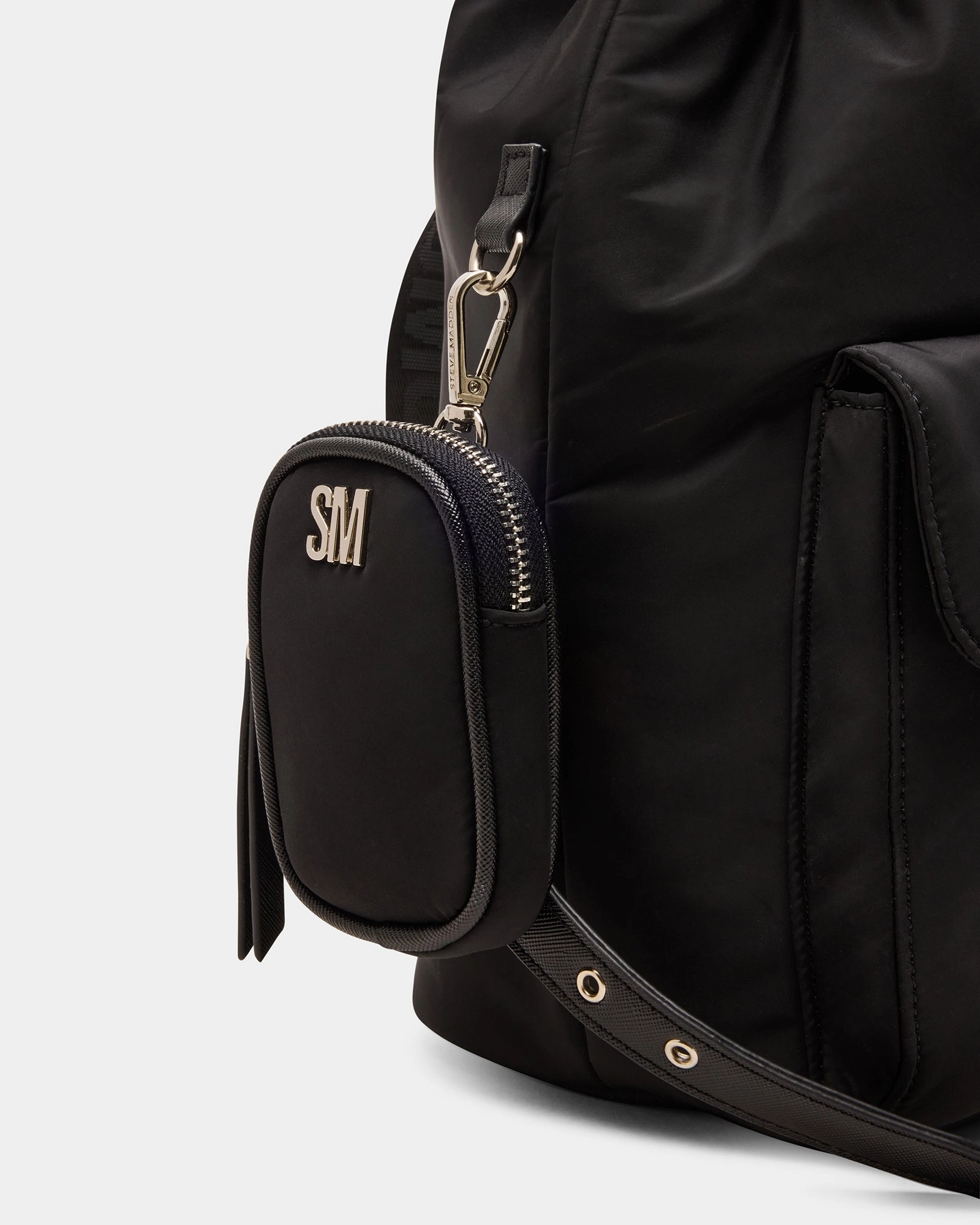 ROLO NYLON BAG BLACK