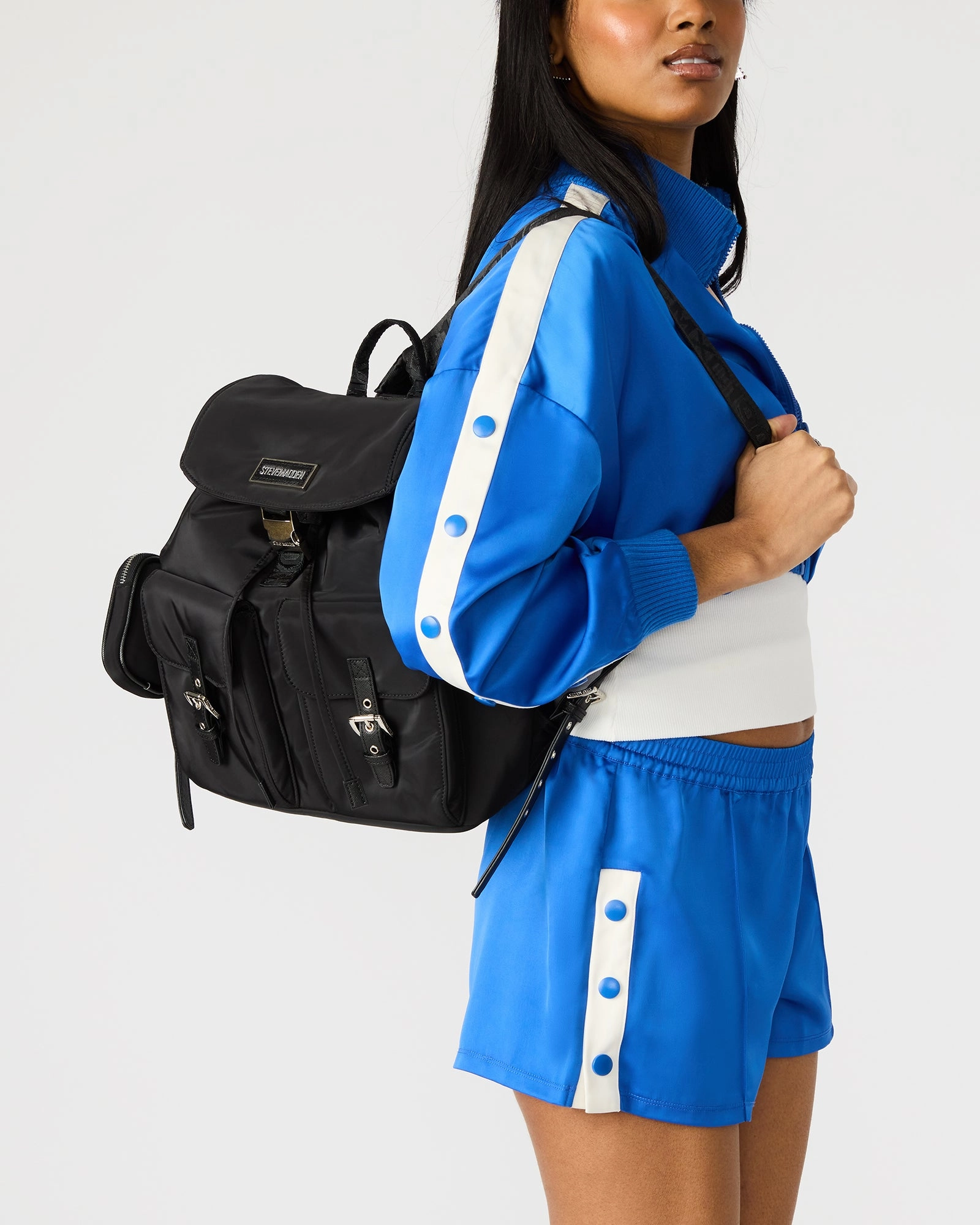 ROLO NYLON BAG BLACK