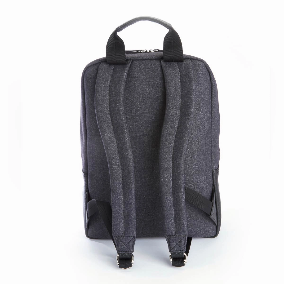 Royce Power Bank Charging Leather Laptop Backpack