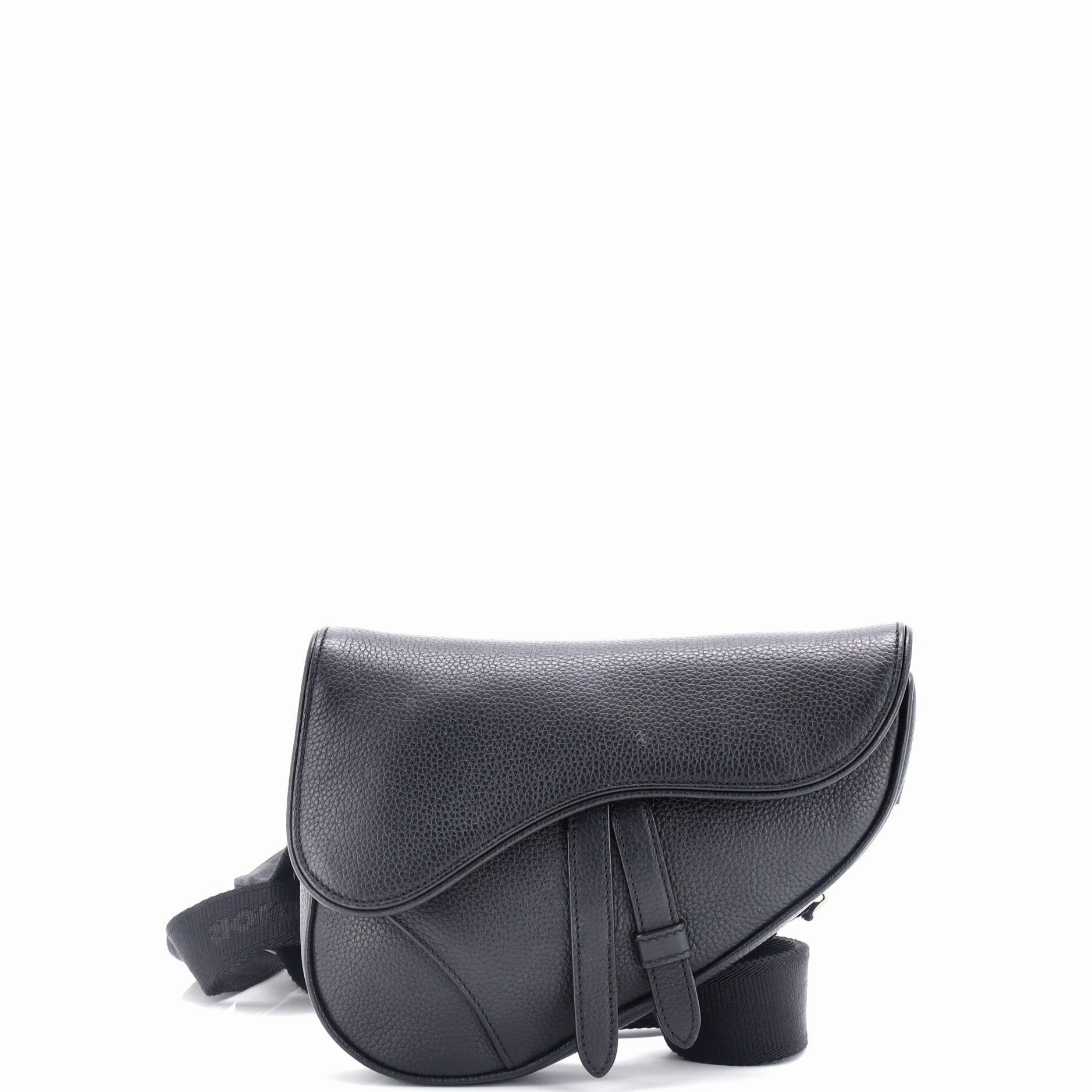 Saddle Crossbody Bag Leather Mini