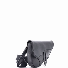 Saddle Crossbody Bag Leather Mini