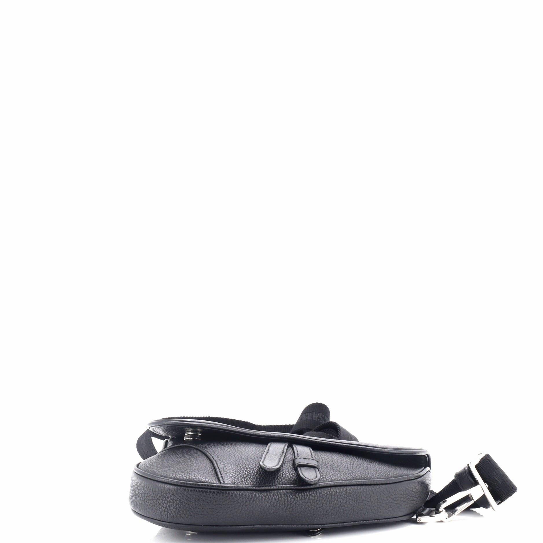 Saddle Crossbody Bag Leather Mini