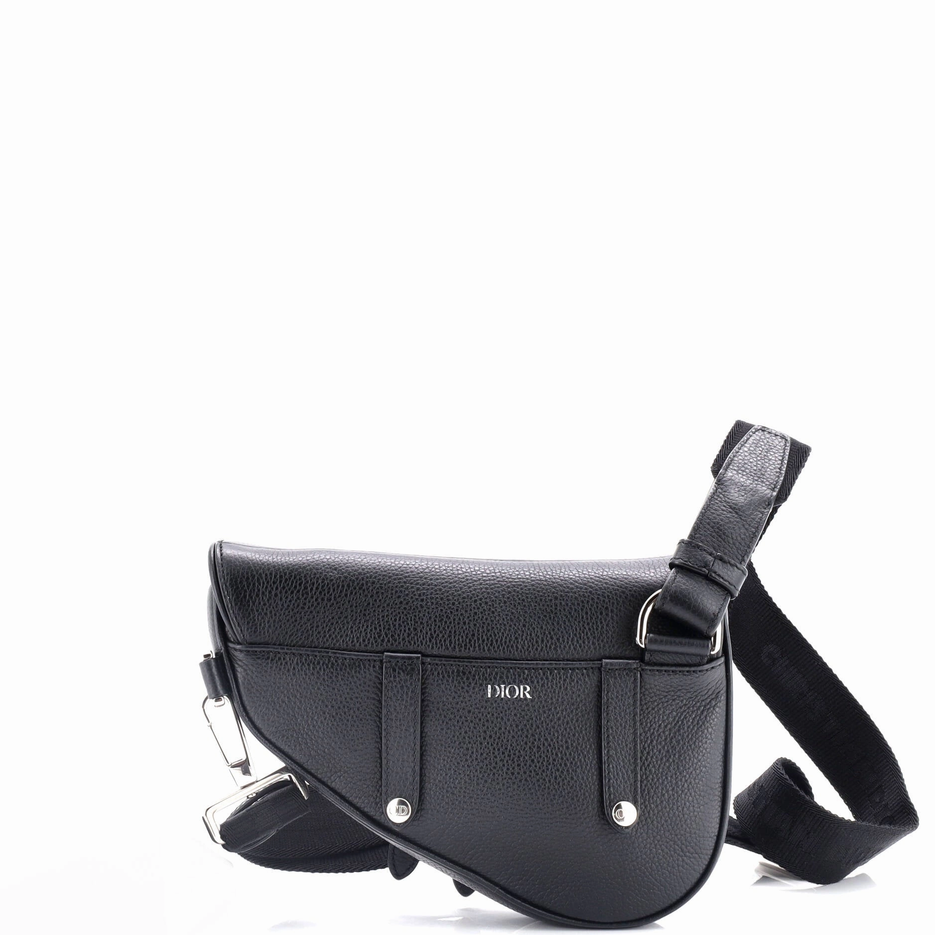 Saddle Crossbody Bag Leather Mini