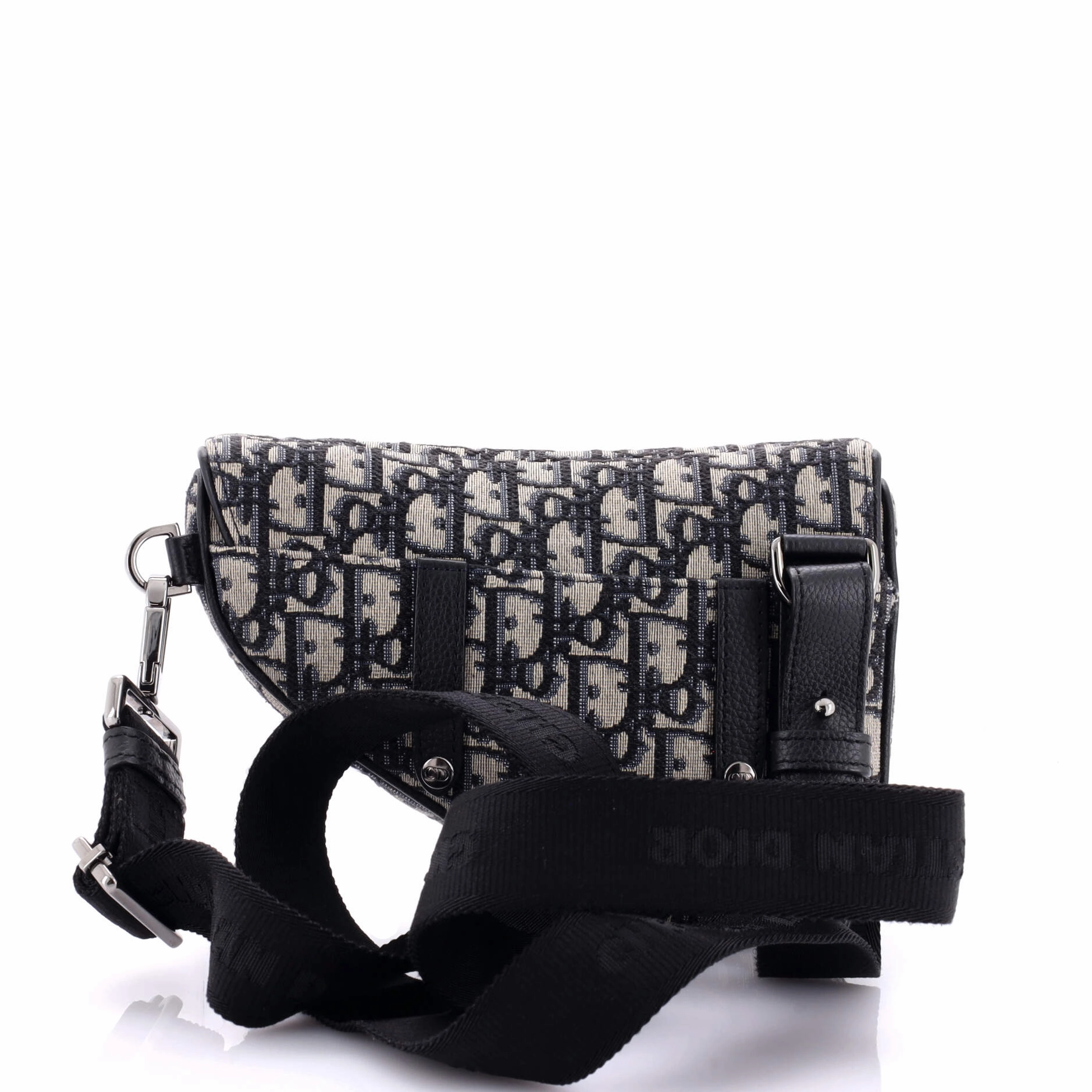 Saddle Crossbody Bag Oblique Canvas Mini