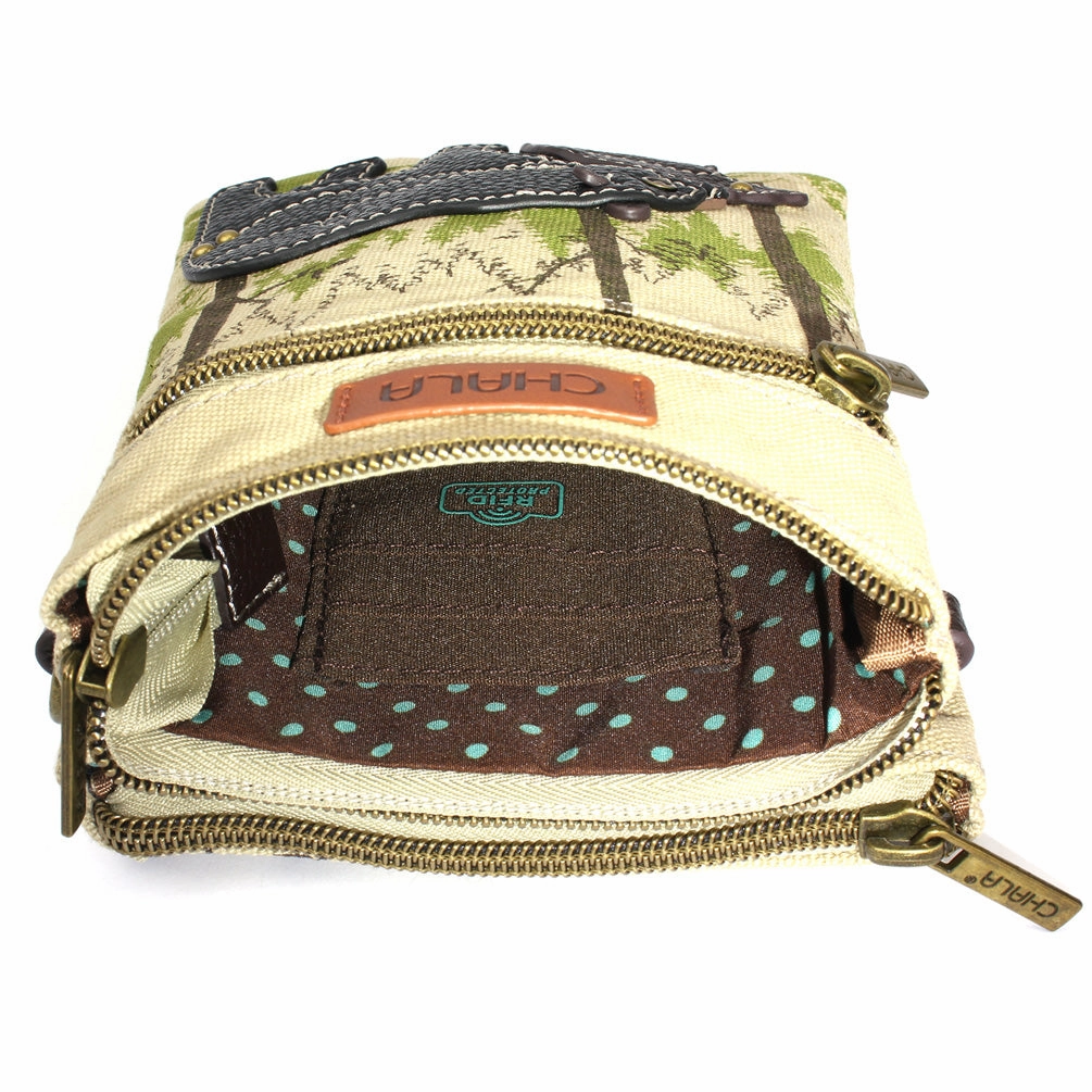 Safari Double Pocket Xbody - Bear