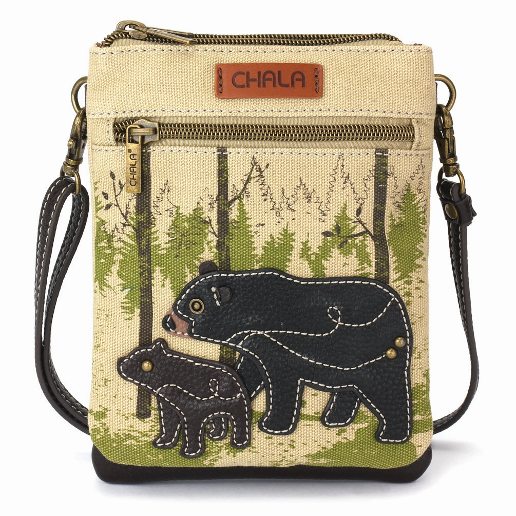 Safari Double Pocket Xbody - Bear