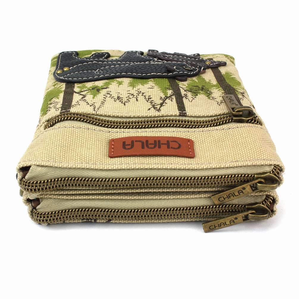 Safari Double Pocket Xbody - Bear