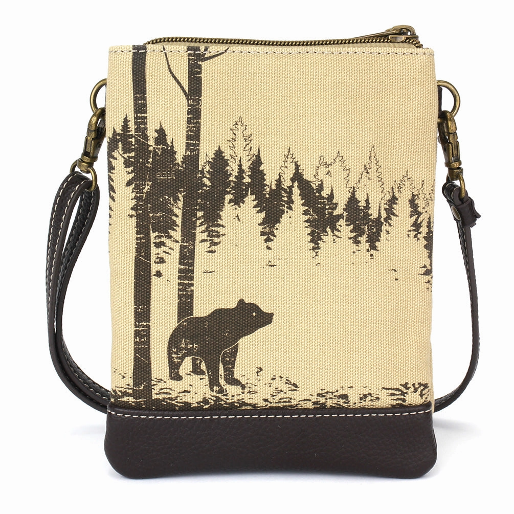 Safari Double Pocket Xbody - Bear