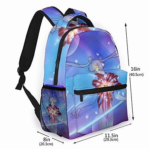 Sai-Lor Mo-On Backpack Travel College School Daypack Bookbag Casual Sports Backpack Laptop Backpack For Women Men