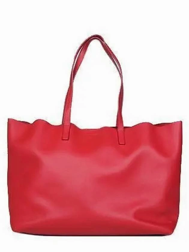 Saint Laurent 394195 Red color CALF shopper shoulder bag auxiliary pouch
