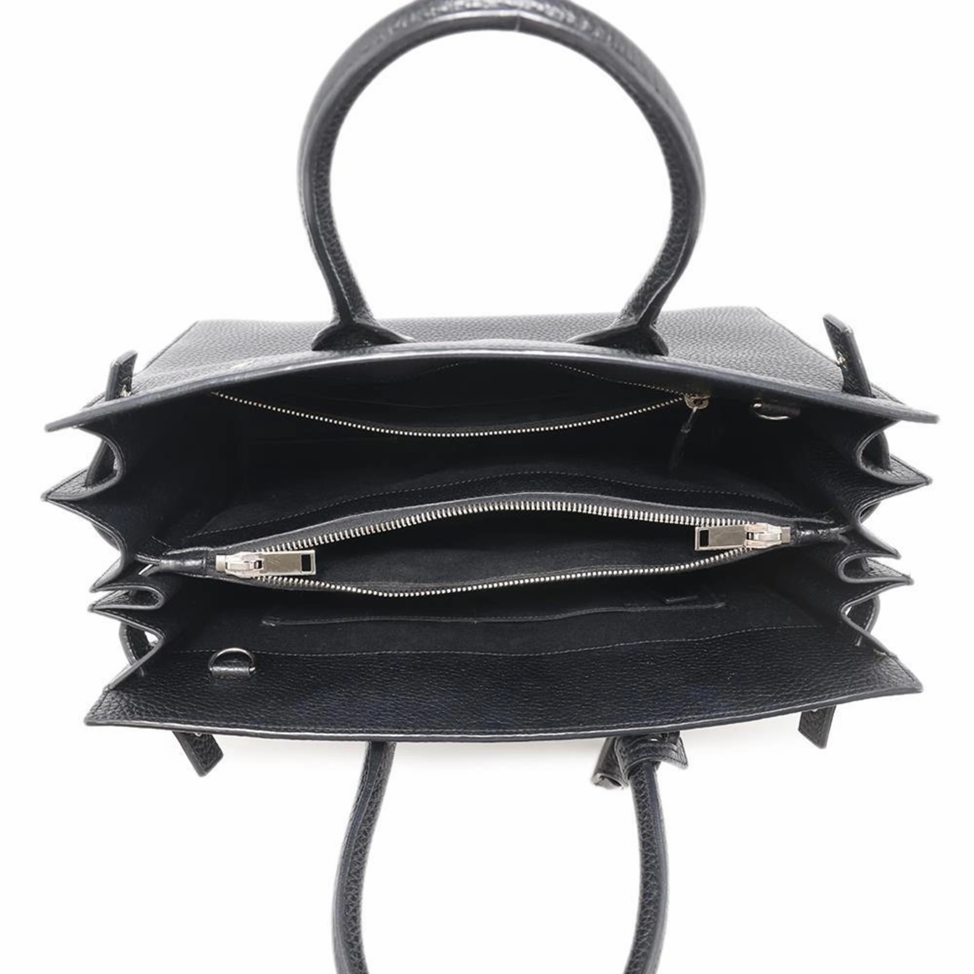 Saint Laurent Leather Handbag Shoulder Bag (Pre-Owned)