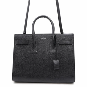 Saint Laurent Leather Handbag Shoulder Bag (Pre-Owned)
