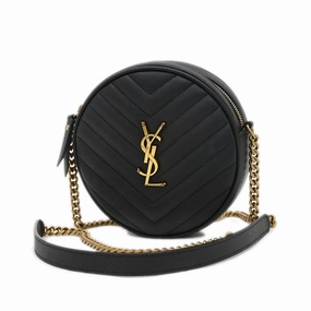 Saint Laurent Leather Shoulder Bag (Pre-Owned)