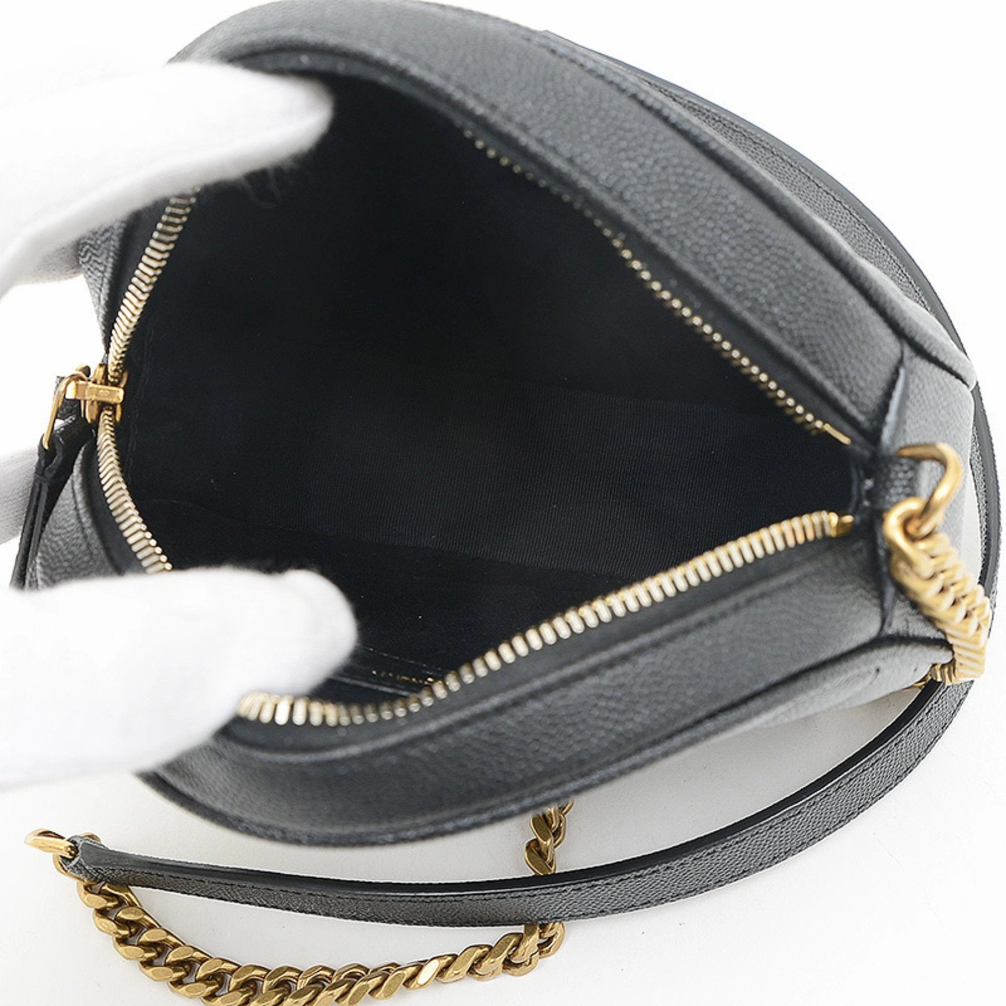 Saint Laurent Leather Shoulder Bag (Pre-Owned)