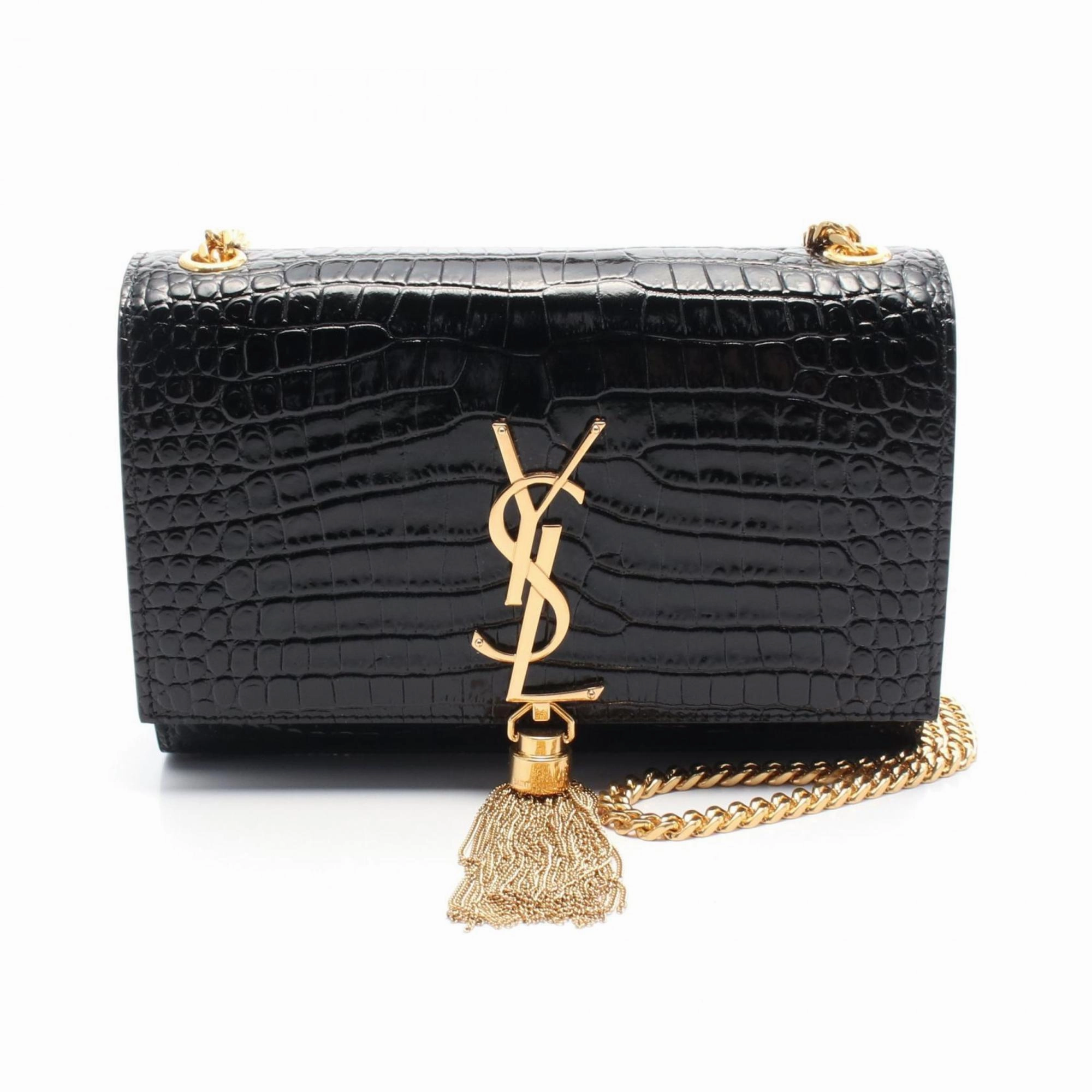 Saint Laurent Leather Shoulder Bag (Pre-Owned)