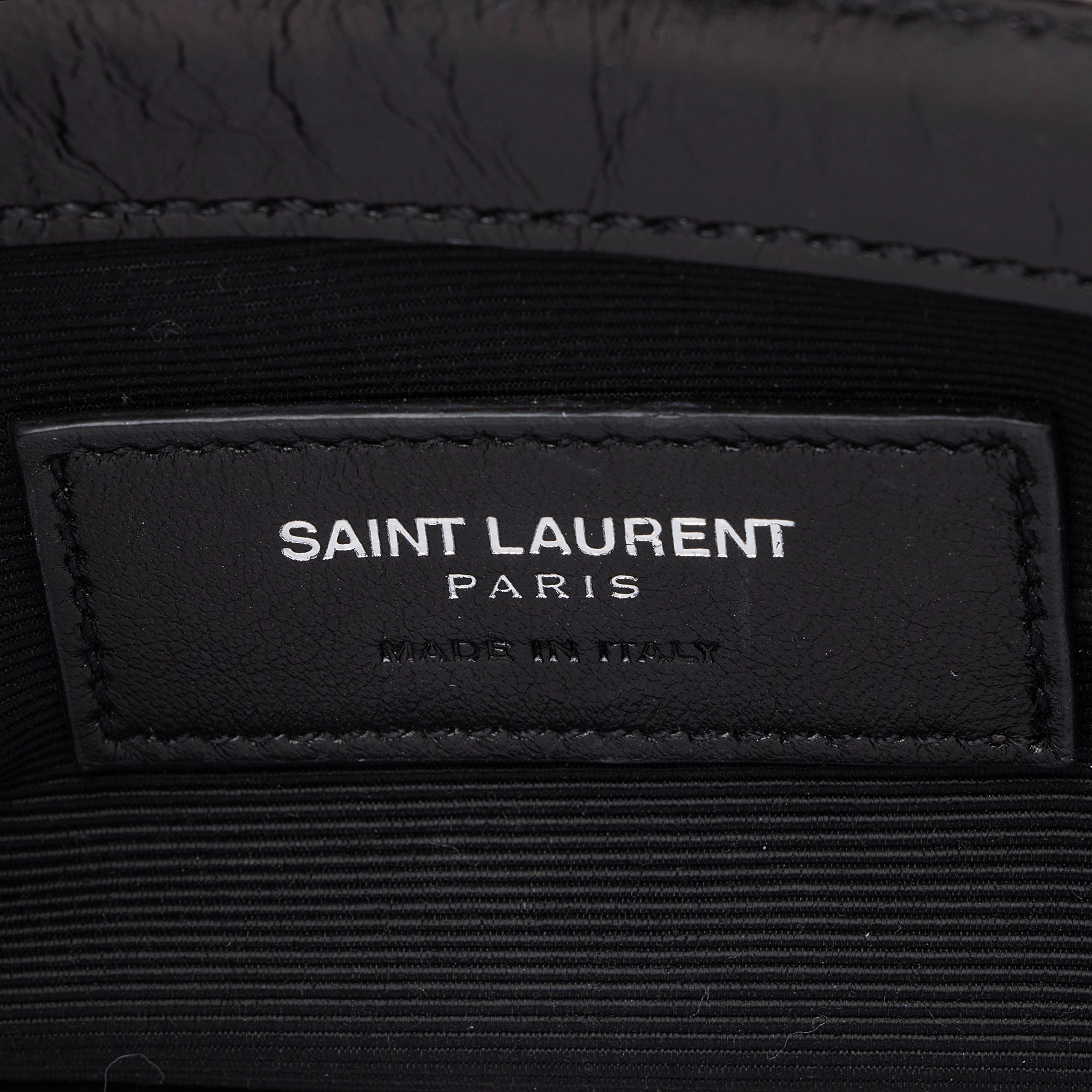 Saint Laurent Matelasse Calfskin Monogram Punk Chain Baby Crossbody Bag (SHF-22834)