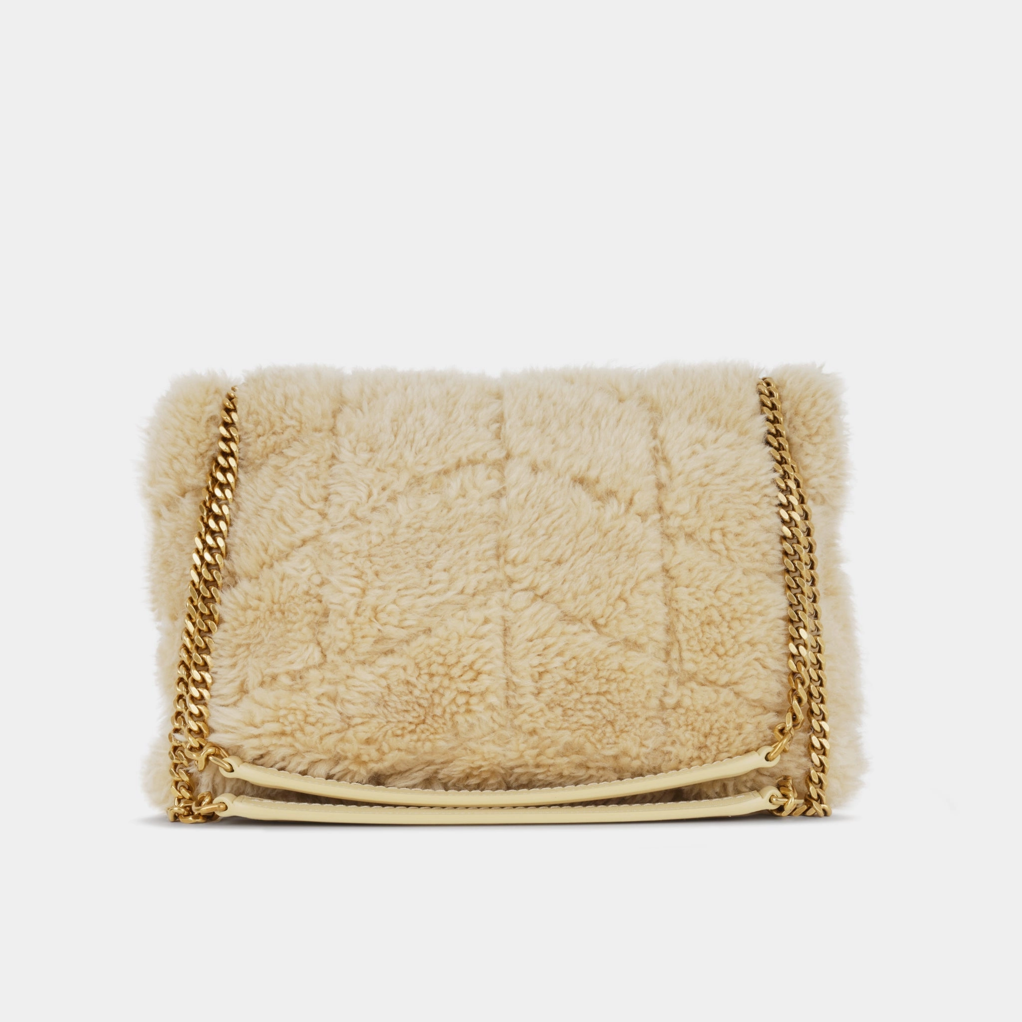 Saint Laurent Medium Lou Puffer - Shearling