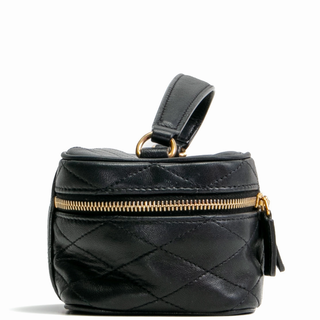 SAINT LAURENT Mini Vanity Crossbody - Black