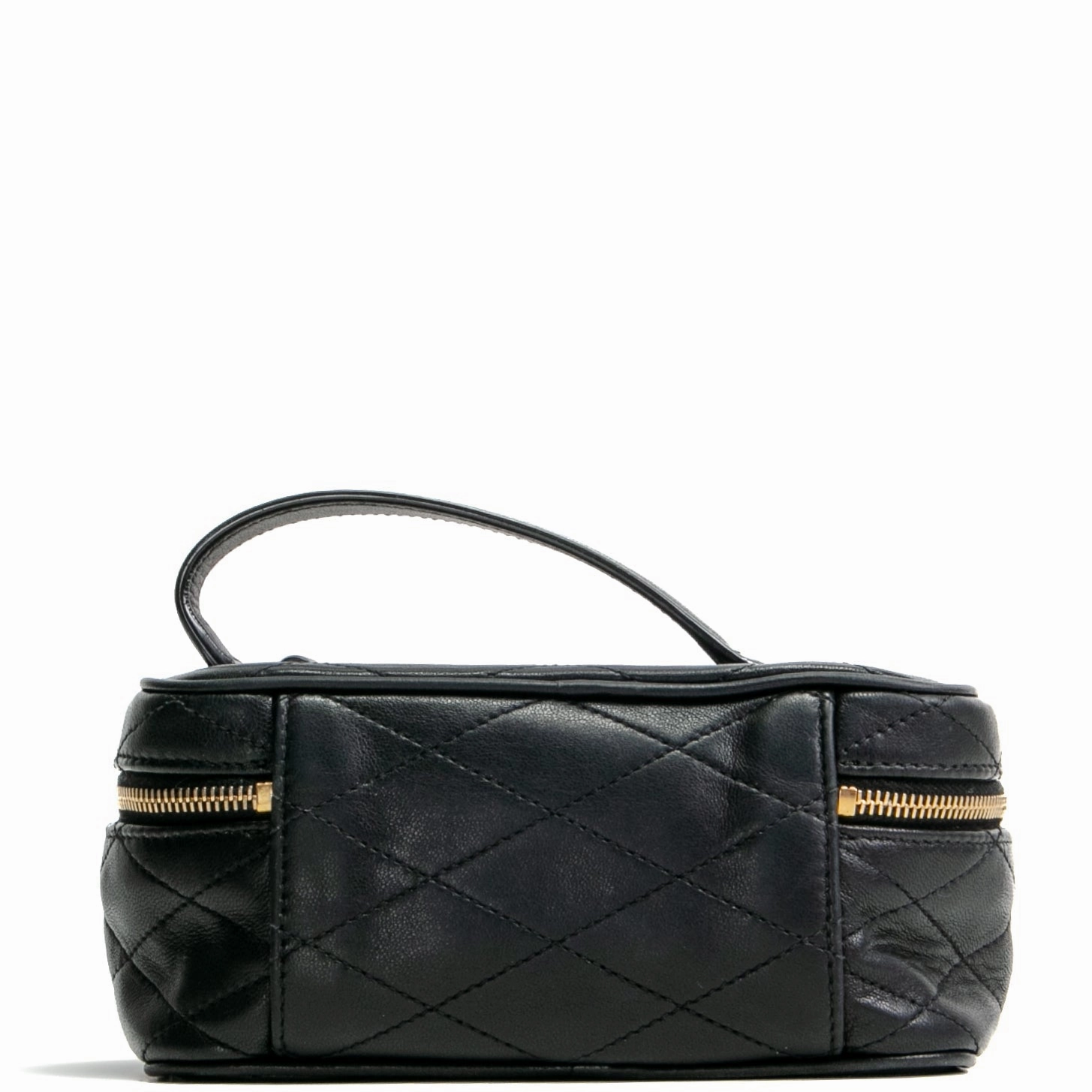SAINT LAURENT Mini Vanity Crossbody - Black