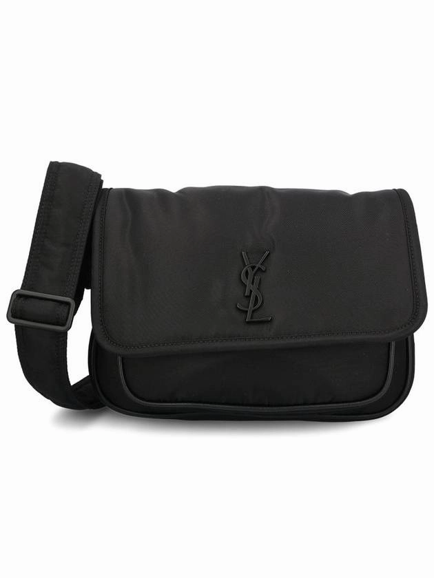 Saint Laurent Nylon Avignon Crossbody Bag Black