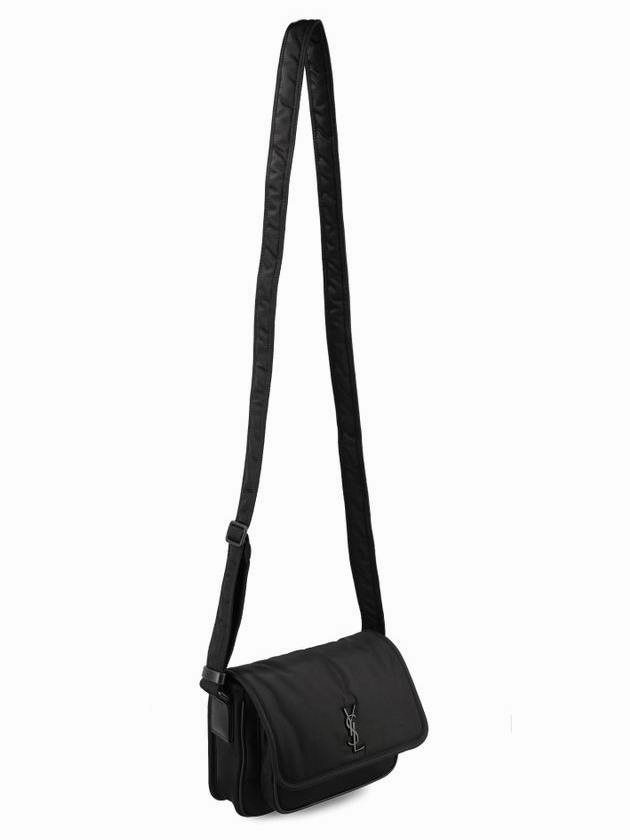 Saint Laurent Nylon Avignon Crossbody Bag Black