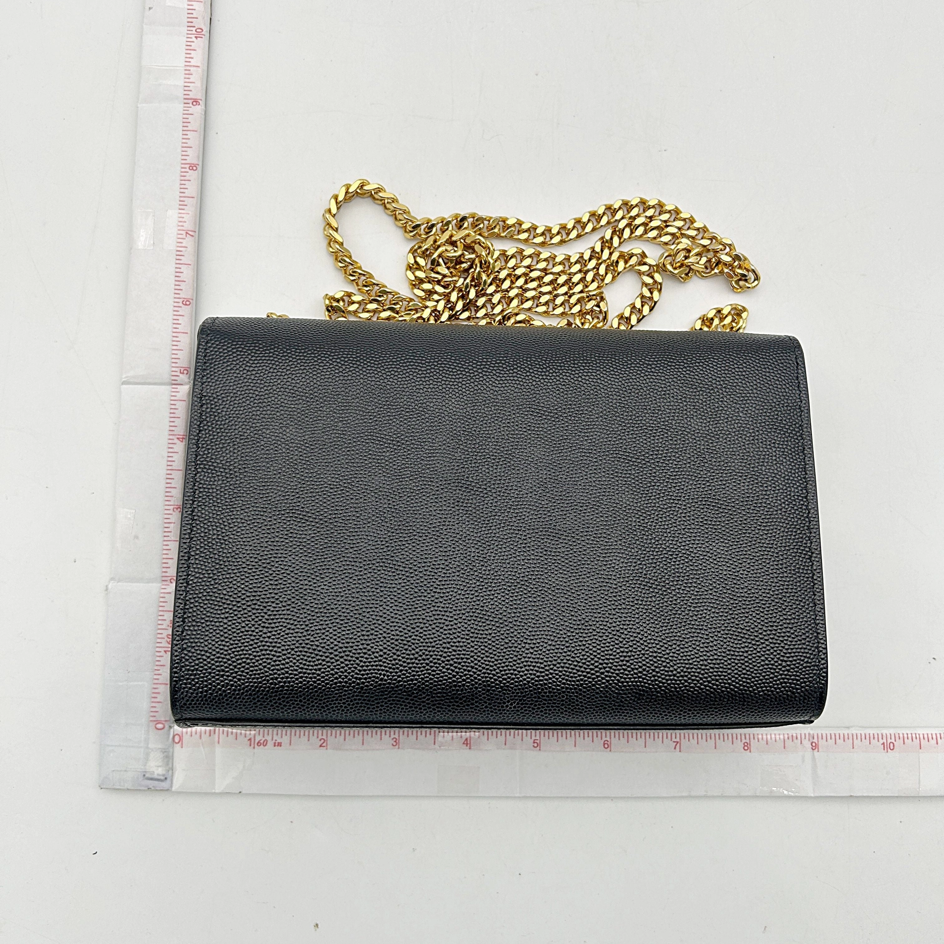 Saint Laurent Small Classic Monogram Kate Bag - Black Crossbody Bags, Handbags LA30109