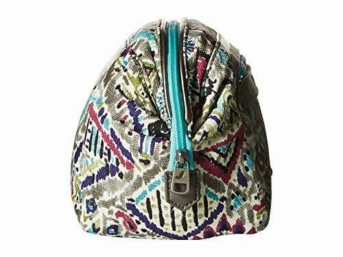 Sakroots Women's Artist Circle Carryall Cosmetic, Slate Brave Beauti