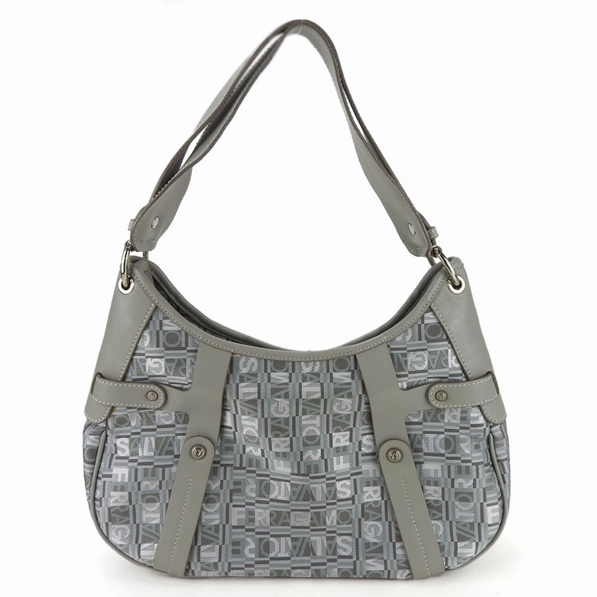Salvatore Ferragamo  Canvas Shoulder Bag (Pre-Owned)