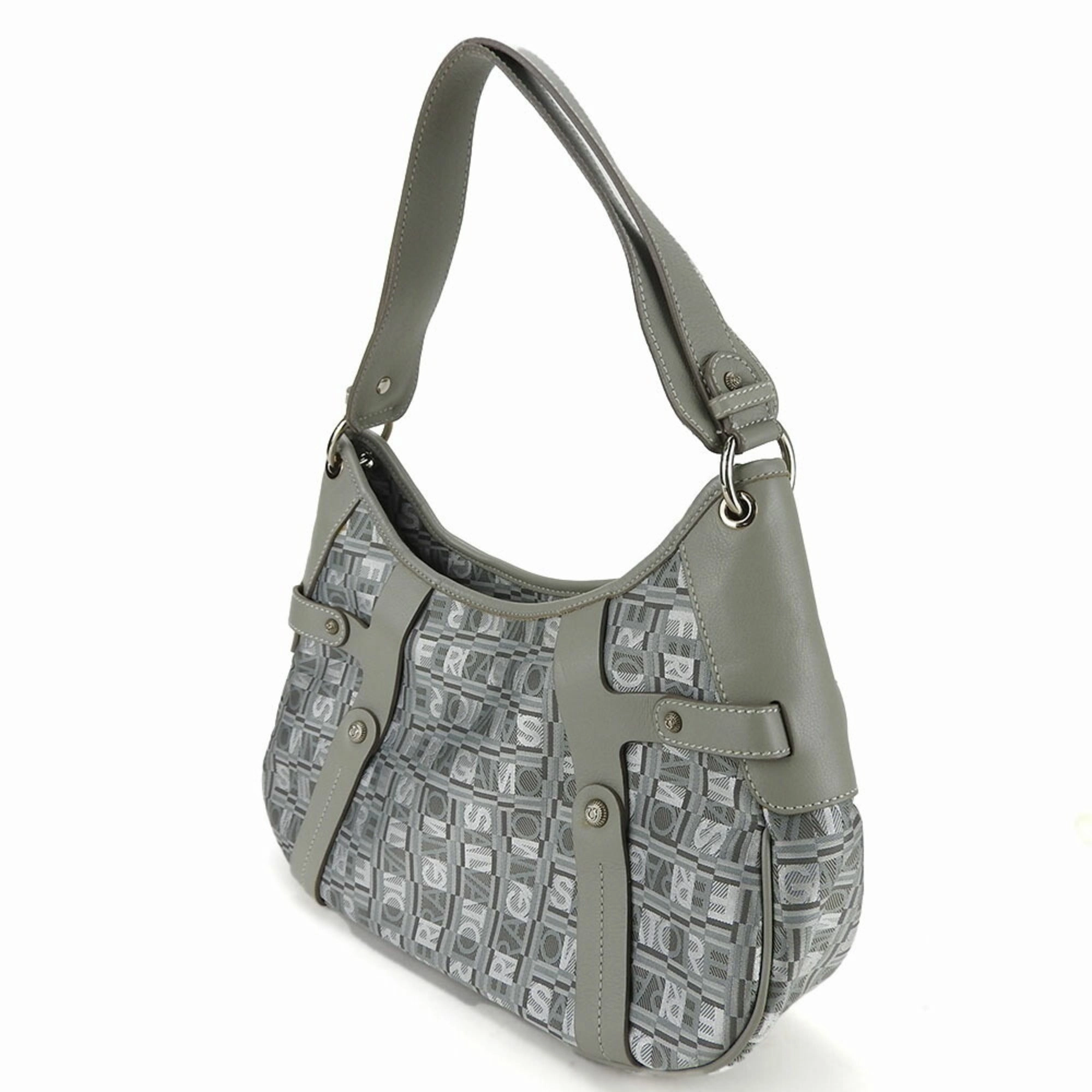 Salvatore Ferragamo  Canvas Shoulder Bag (Pre-Owned)