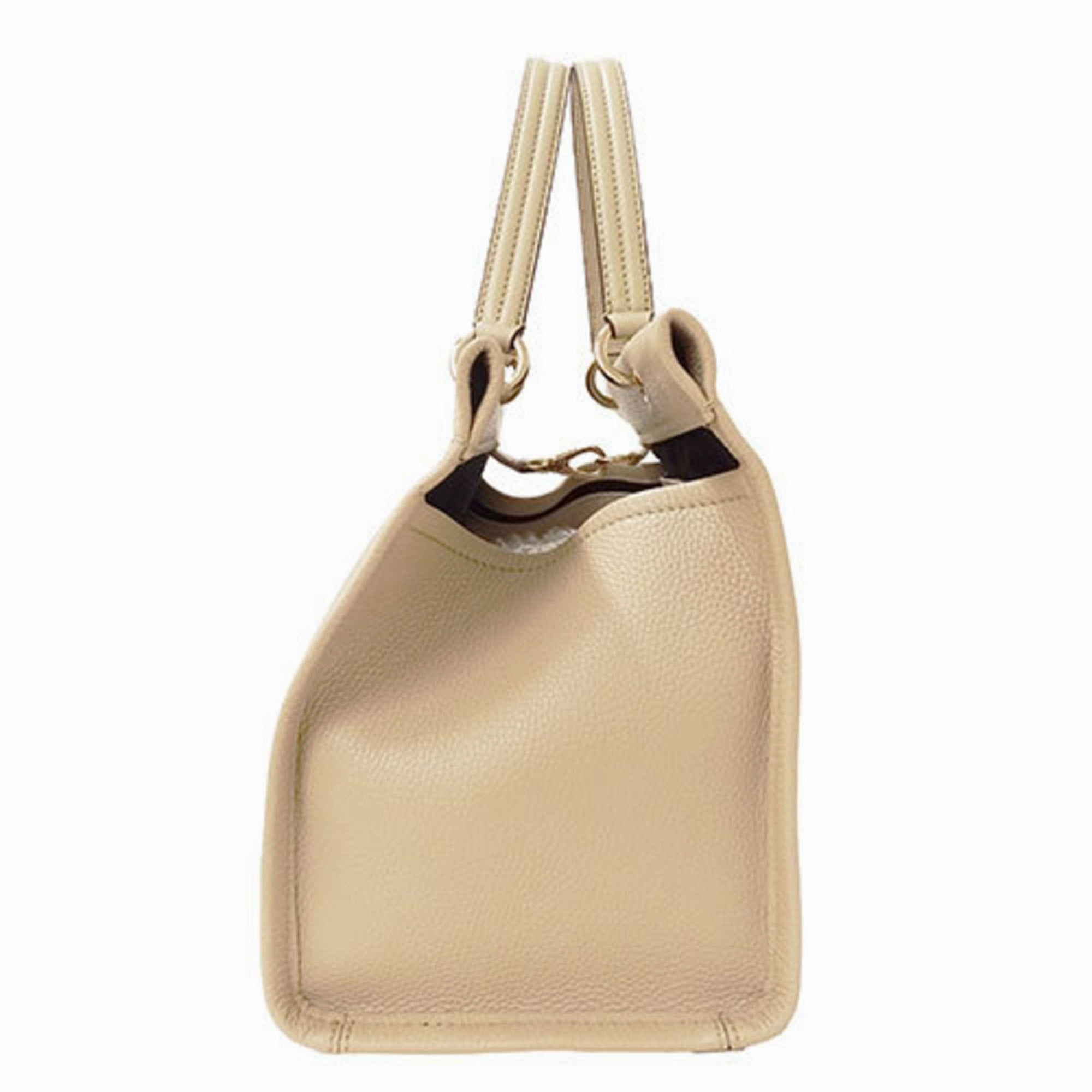 Salvatore Ferragamo Gancini  Leather Handbag Shoulder Bag (Pre-Owned)