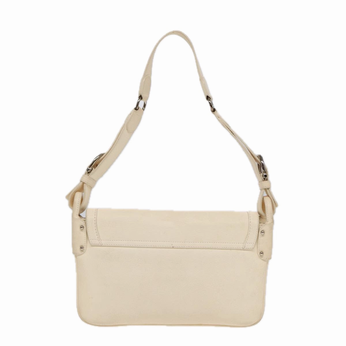 Salvatore Ferragamo Gancini  Leather Shoulder Bag (Pre-Owned)