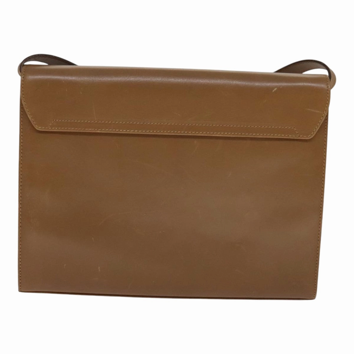 Salvatore Ferragamo Gancini Leather Shoulder Bag (Pre-Owned)