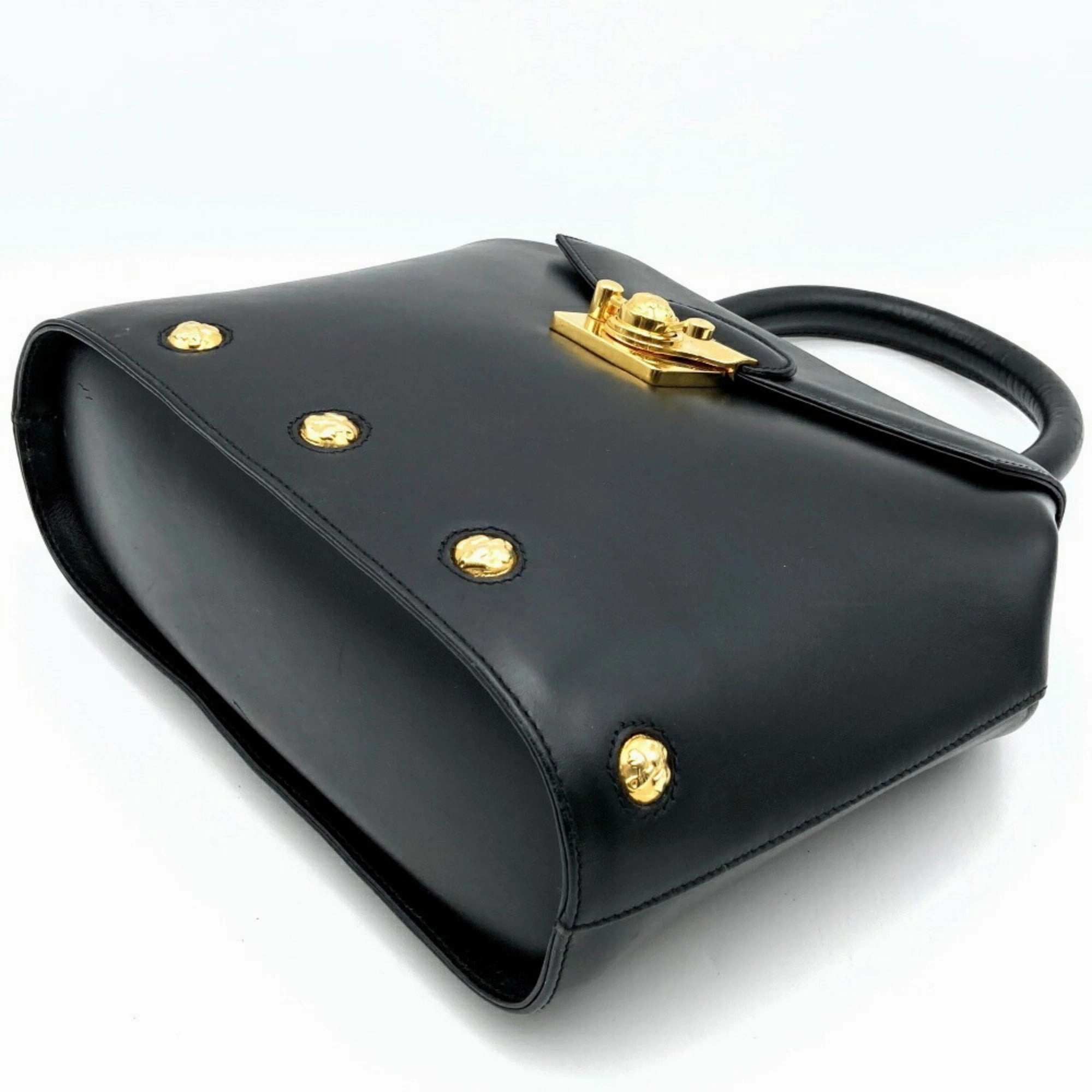 Salvatore Ferragamo  Leather Handbag (Pre-Owned)