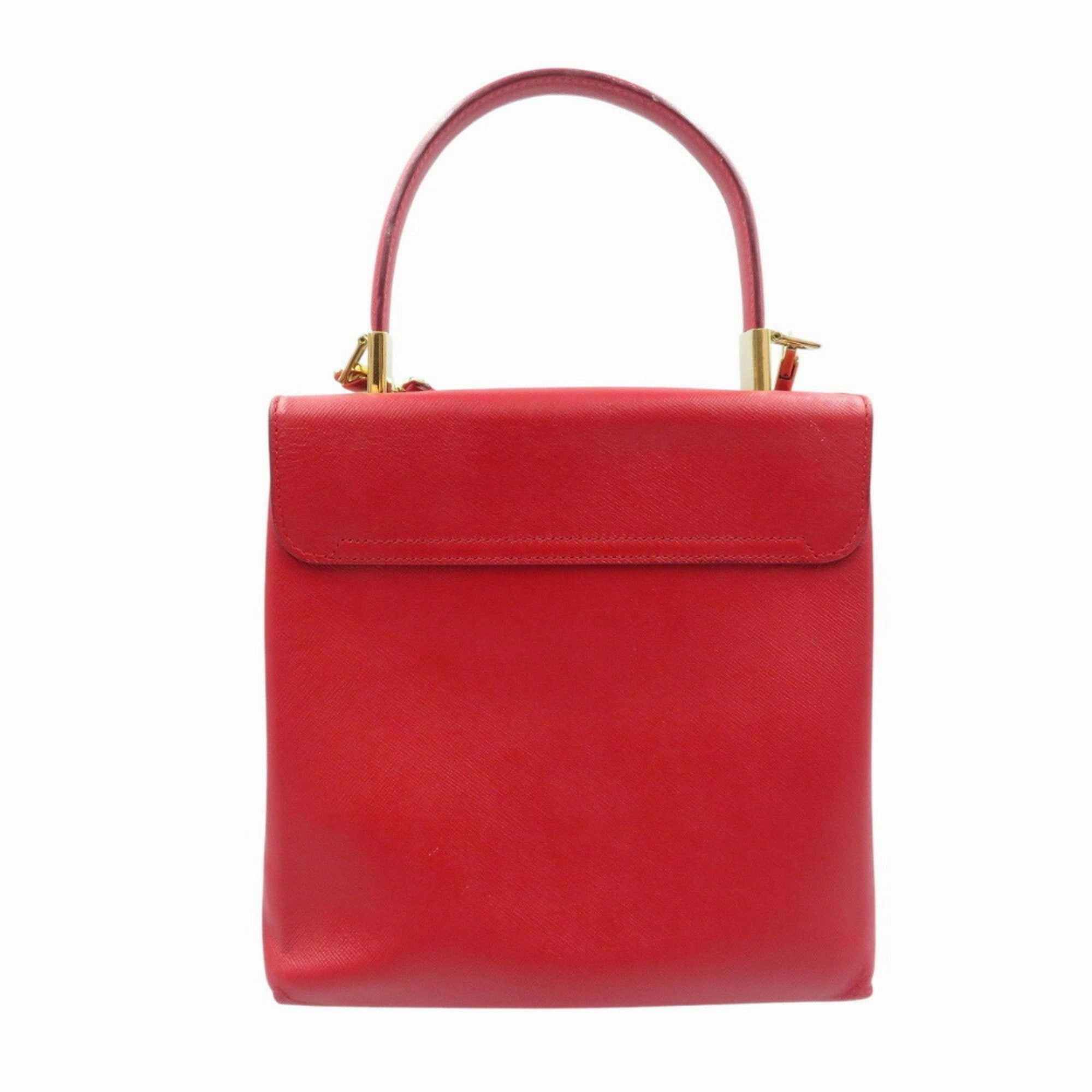 Salvatore Ferragamo Leather Handbag Shoulder Bag (Pre-Owned)