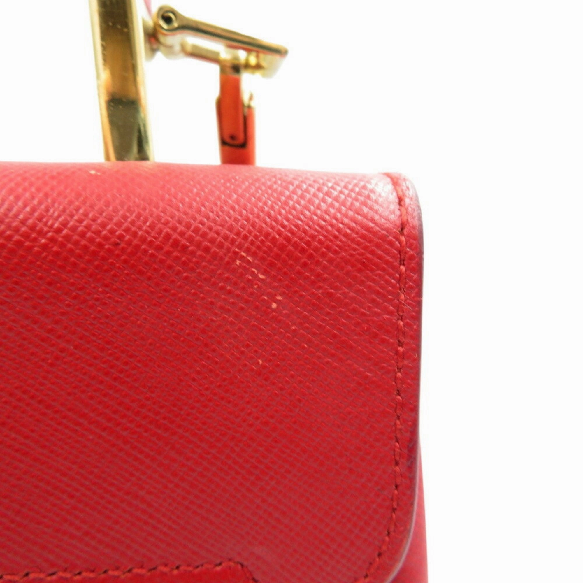 Salvatore Ferragamo Leather Handbag Shoulder Bag (Pre-Owned)
