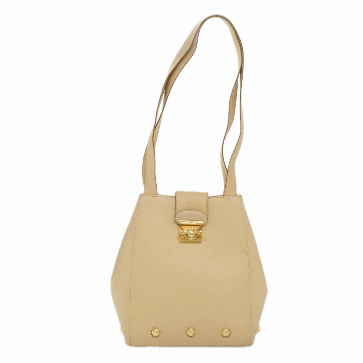 Salvatore Ferragamo  Leather Shoulder Bag (Pre-Owned)