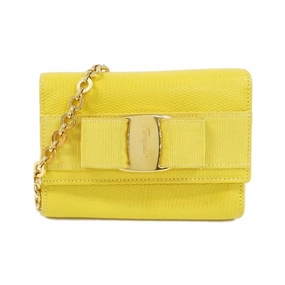 Salvatore Ferragamo Leather Shoulder Bag (Pre-Owned)
